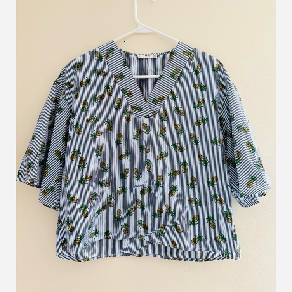 Mango Striped Pineapple Top